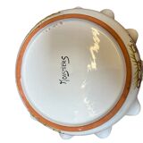 Moustiers earthenware salad bowl