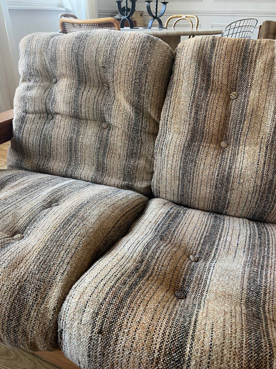Vintage pine bench