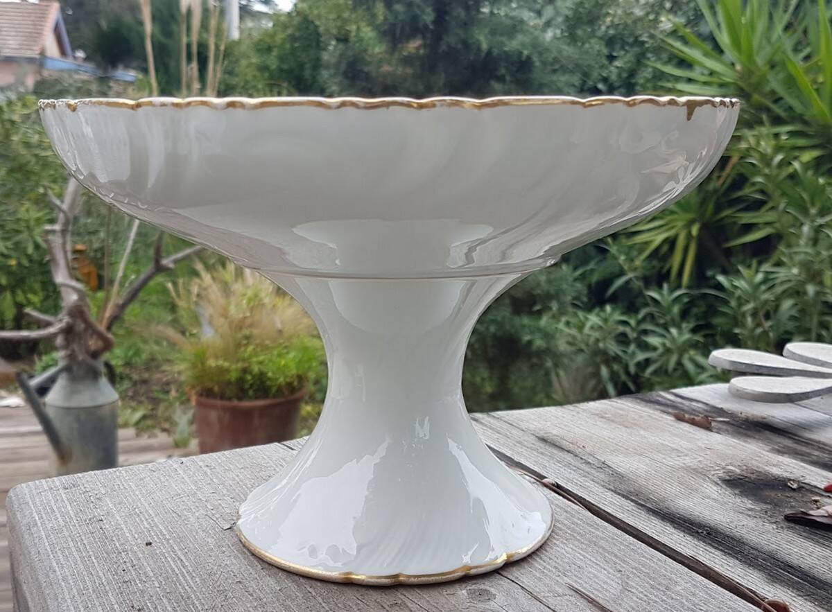 Limoge porcelain fruit bowl Gerard Dufraisseix Abbot - GDA