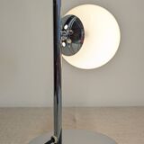 Space age lamp in white opaline from the 60s/70s