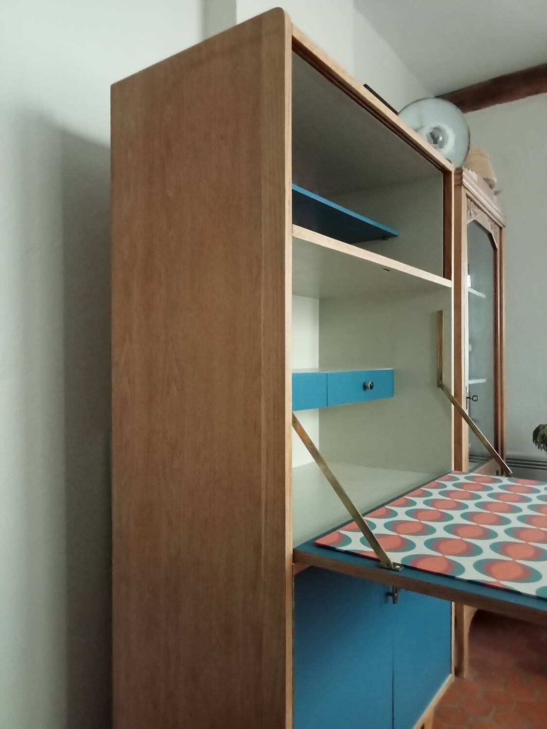 Revamped vintage secretary