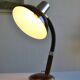 Vintage desk lamp France brown 70s 1970