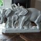 Ceramic elephant by Louis Fontinelle. Art Deco.