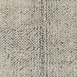 Tapis vintage en laine fait main vert cendré 4x7 nuances, 129x217Cm SK 34947