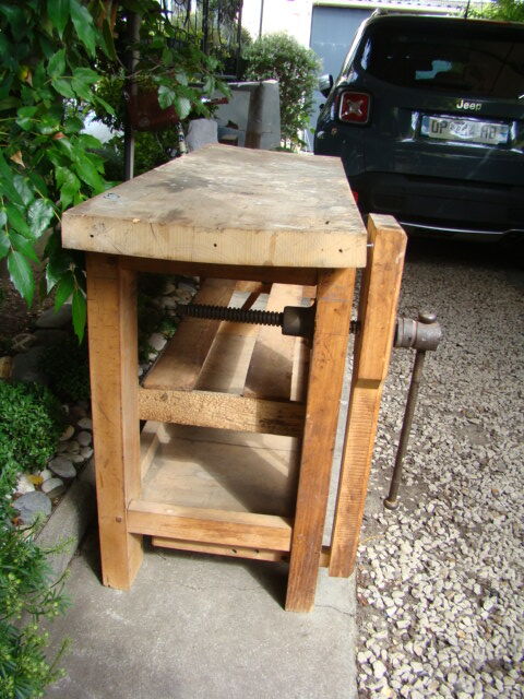 Former carpenter's workbench