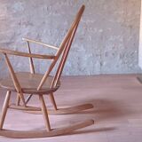 Rocking chair by Lucian Ercolani for Ercol stamped