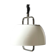 Pendant Lamp Harvey Guzzini with Large Acrylic Shade, 1970s