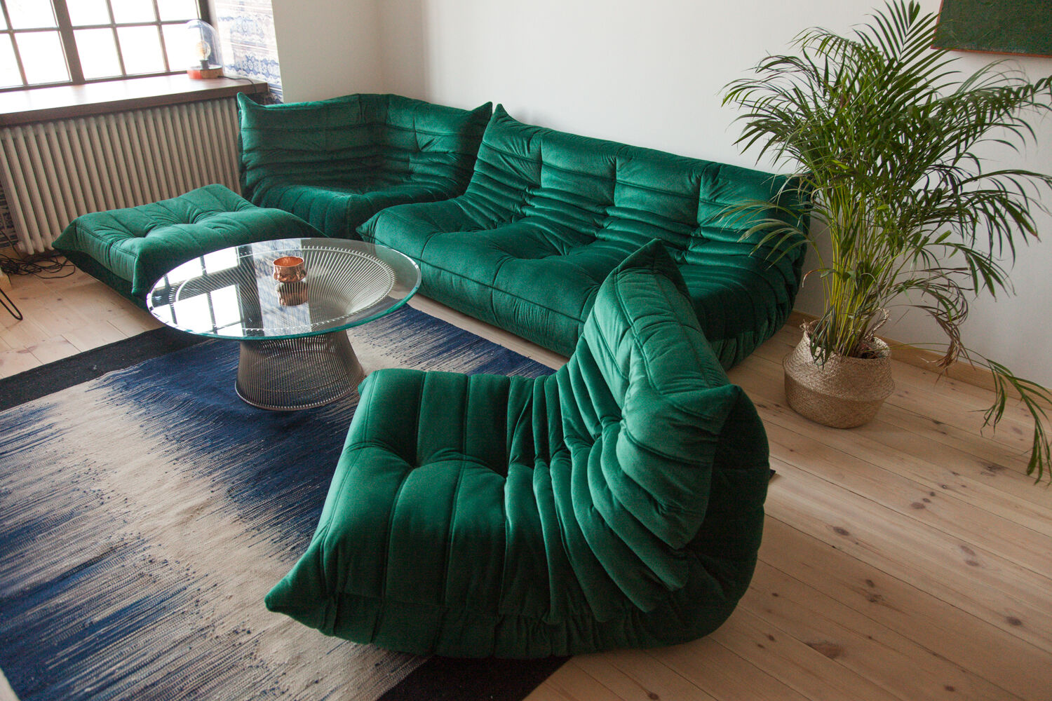 Set "Togo" model designed by Michel Ducaroy 1973