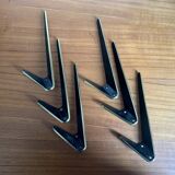 Mid-Century Wall Hooks by Hertha Baller - Set of 6