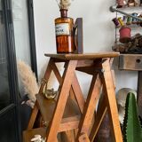 Vintage wooden stepladder