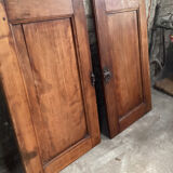 Paire de portes de placard ancienne