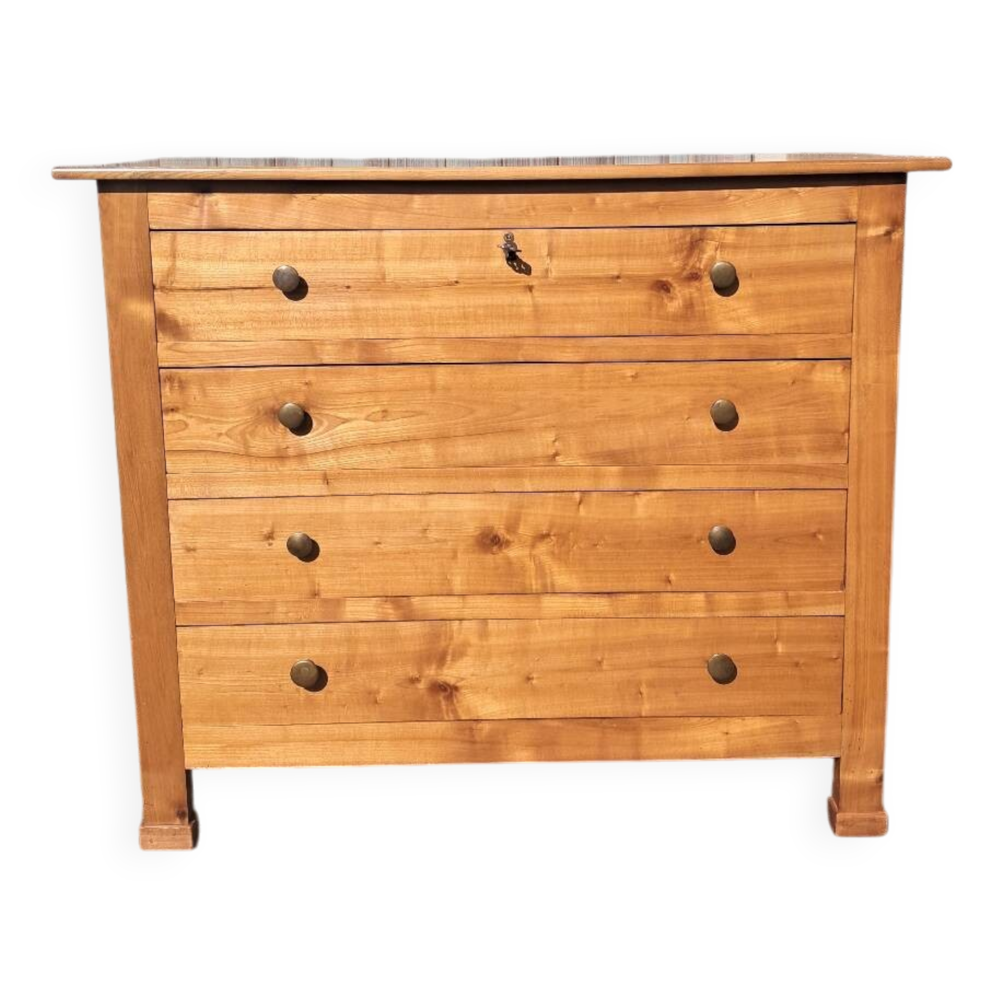 Commode en merisier massif
