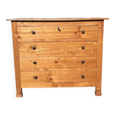 Solid cherry wood chest of drawers