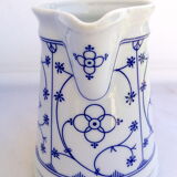 Earthenware pitcher with blue patterns from Schönwald Germany