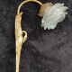 bronze wall light by Charles Ranc Cygne