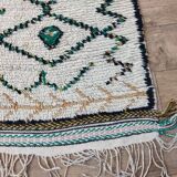 Vintage Berber abstract rug 375 X 132 CM