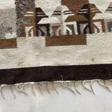 Tapis en  laine tons naturels