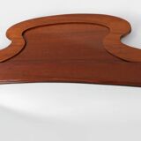 Grand miroir de cheminée Art Nouveau sculpté à la main, France vers 1910