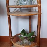 Servant - vintage bamboo stool