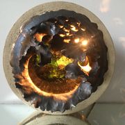 Ceramic wall lamp by Githa Heske