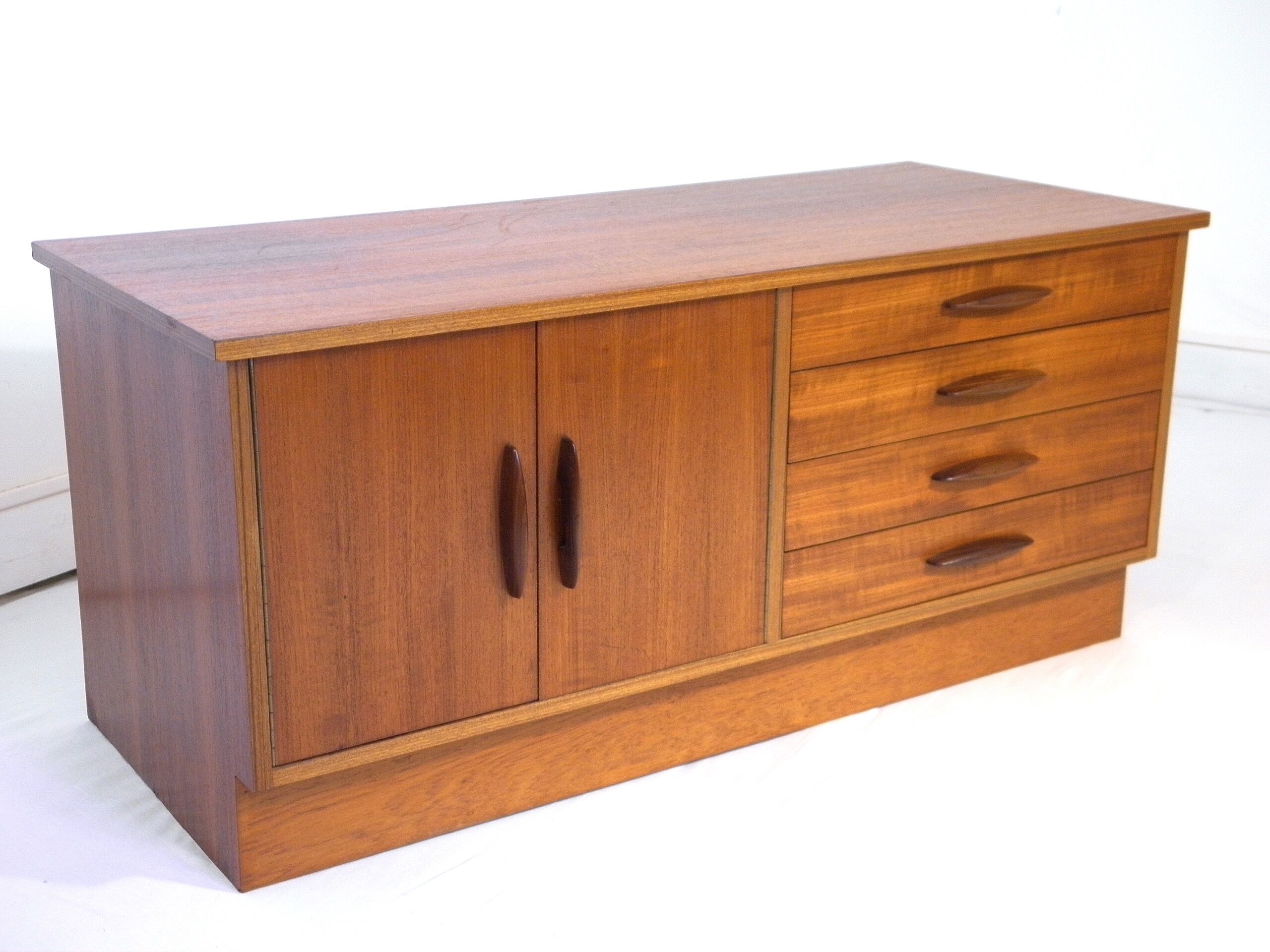 Scandinavian Hifi teak furniture, 1970s