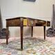 Bureau Plat Double Faces En Acajou De Style Louis XVI XIX Eme Siècle