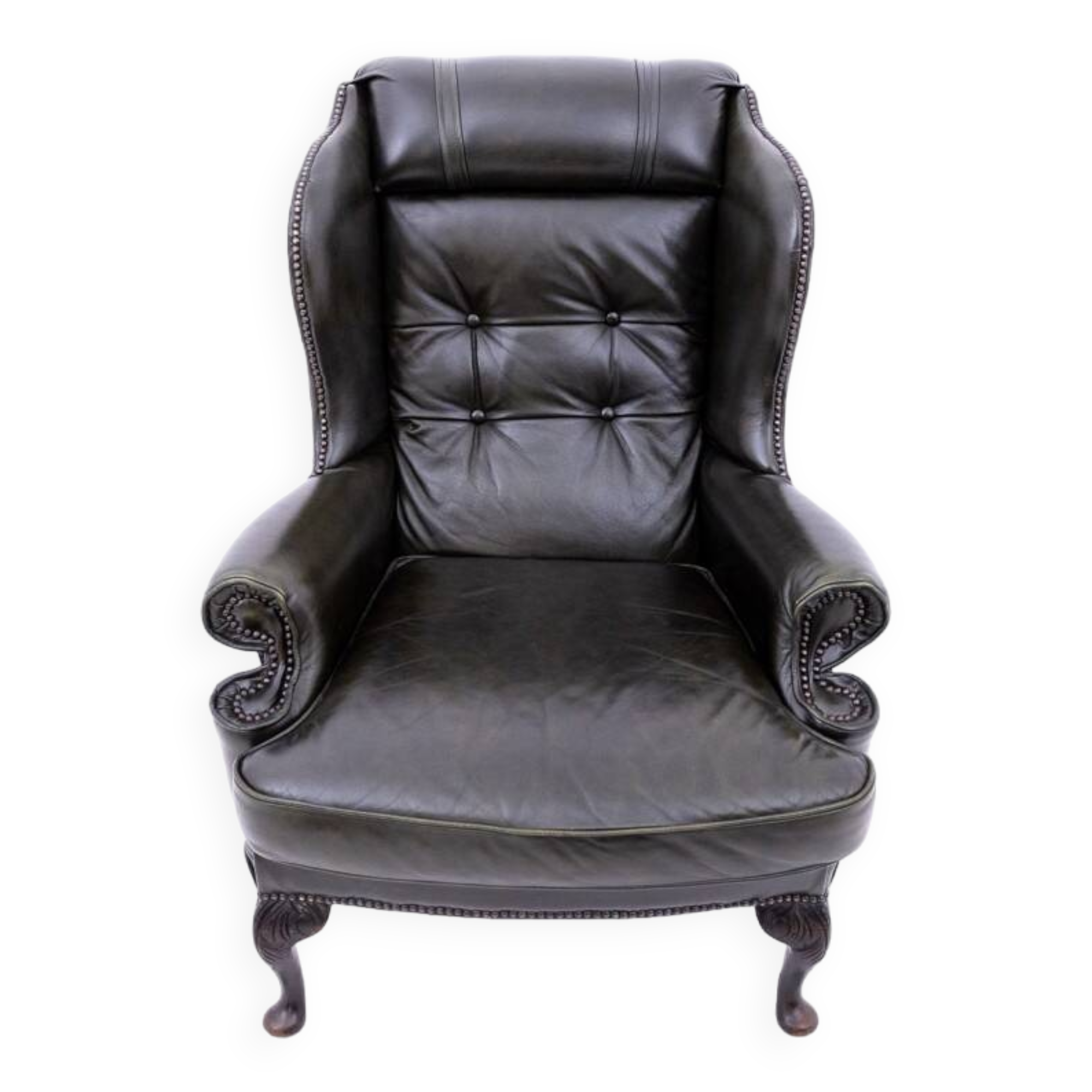 Chesterfield armchair from the 1950s, Western Europe.