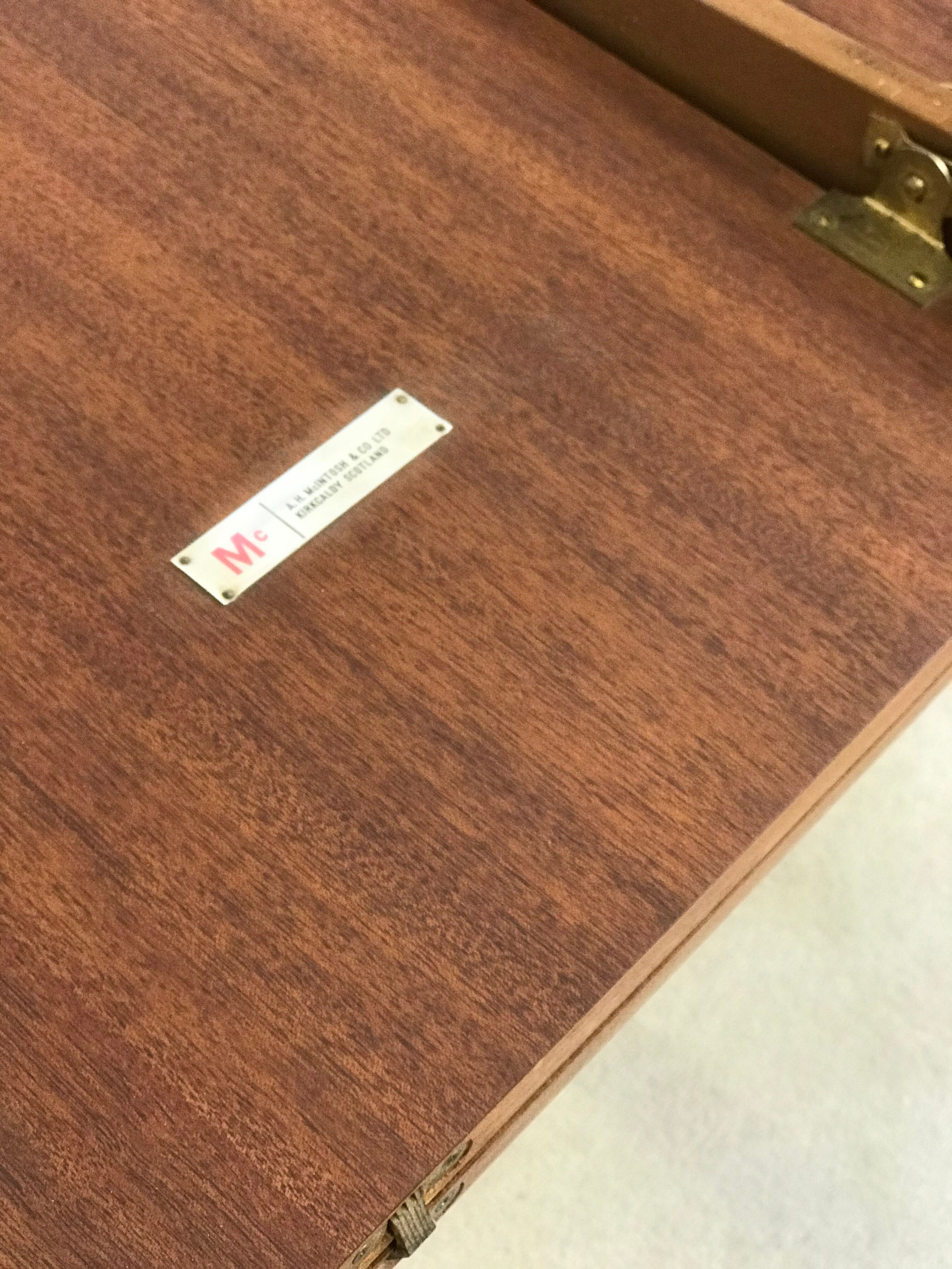 McIntosh extending teak table designed by Tom Robertson 60’s