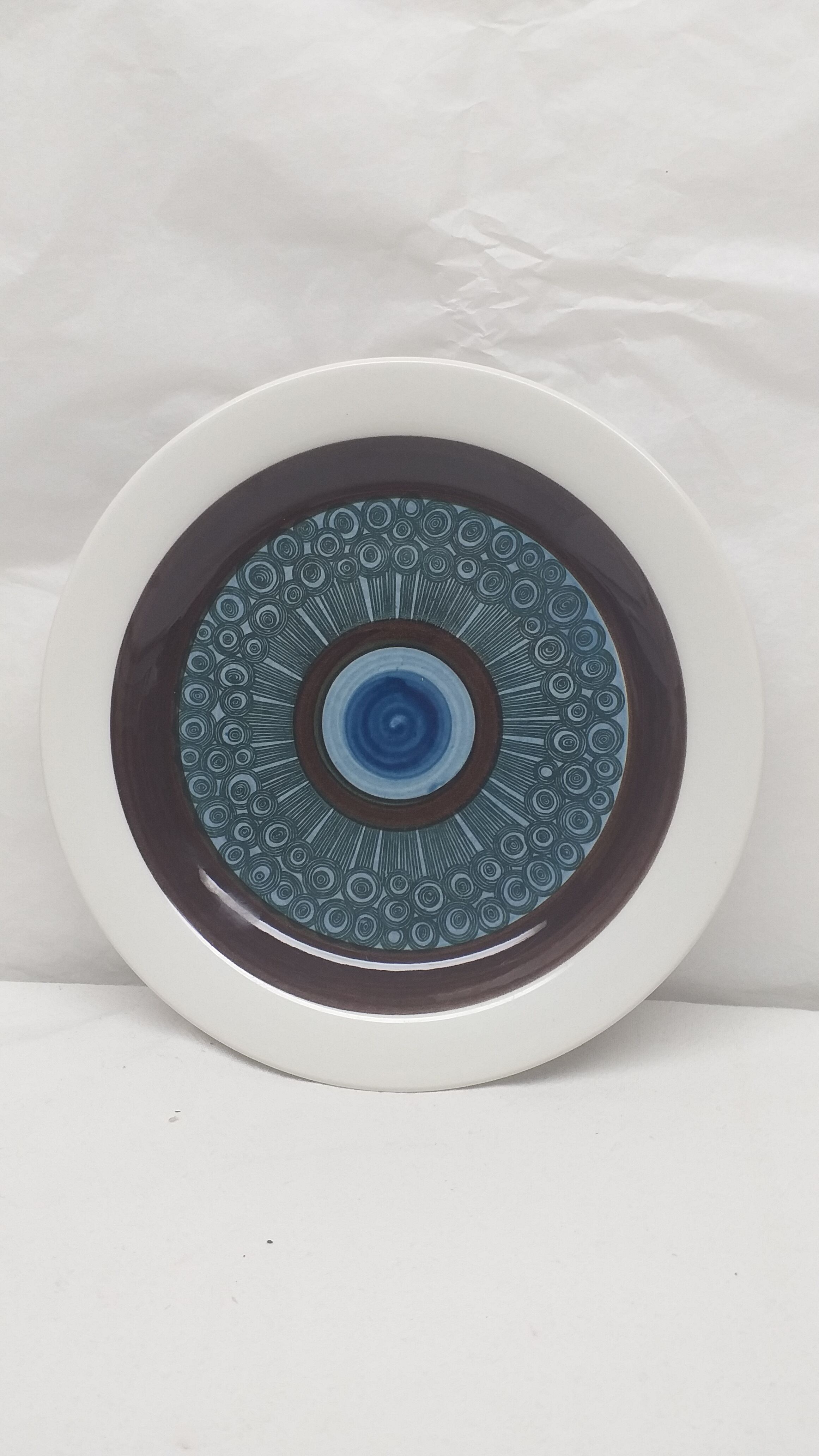 Dessert plate Rorstrand Amanda designer Campbell