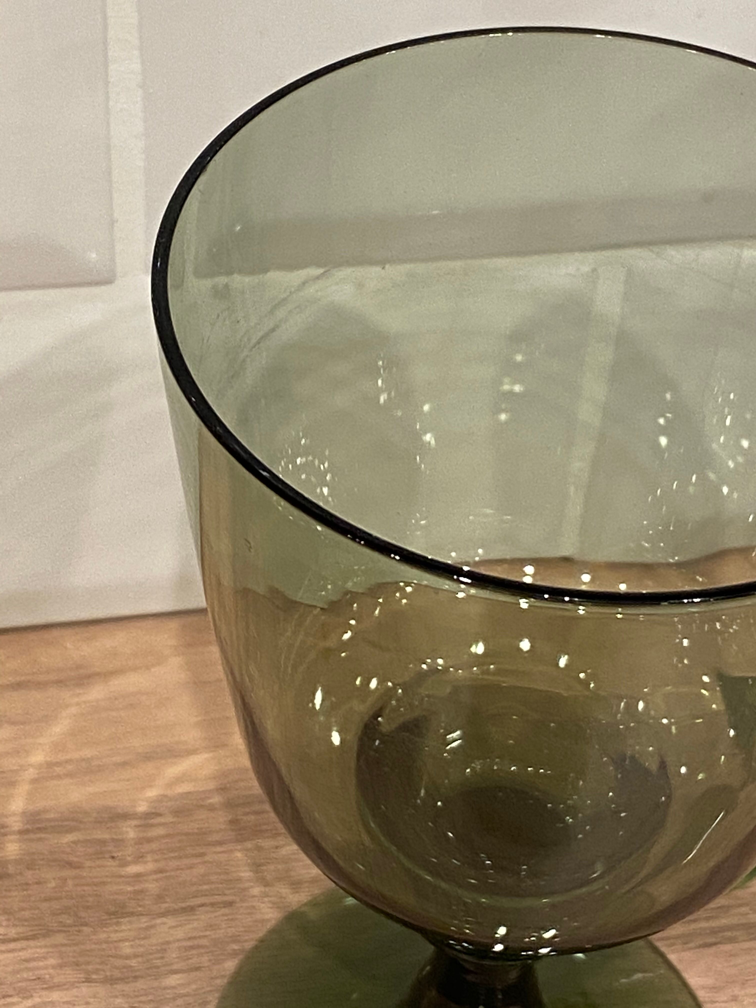 Coupe calice en verre