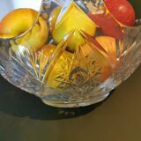 Coupe à fruit en cristal