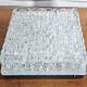 Holophane square ceiling light, vintage, 70s