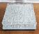 Holophane square ceiling light, vintage, 70s