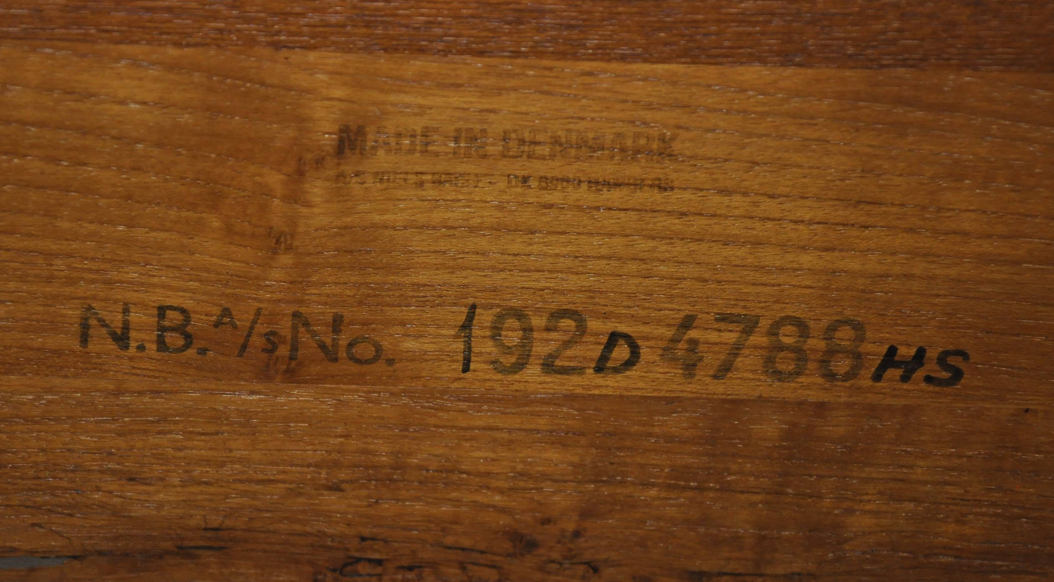 Teak salontafel Niels Bach