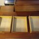 Deens bureau 'Haurvig' - teak mid century