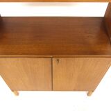 Scandinavian teak bookcase, Sweden, 1950