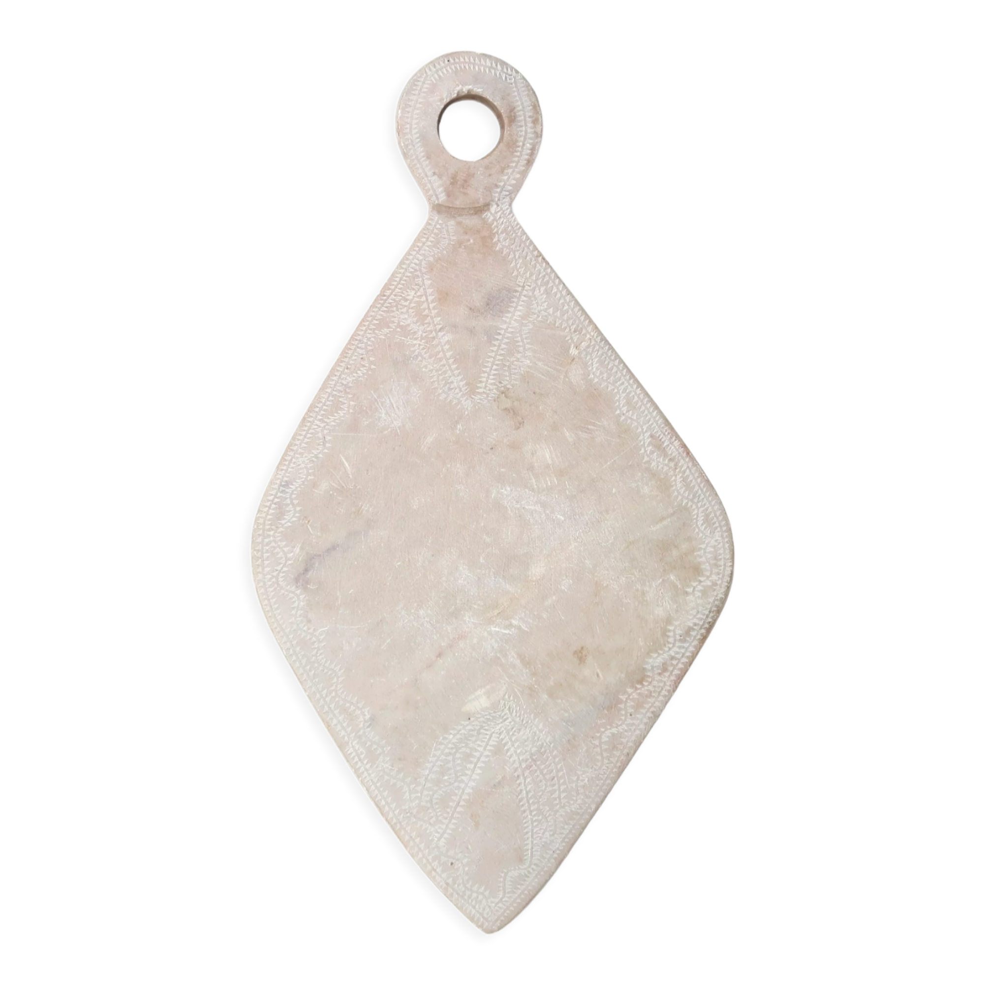 Moroccan stone cutting board, 70s