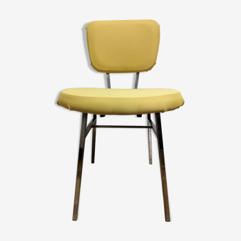 Vintage chair redesigned yellow