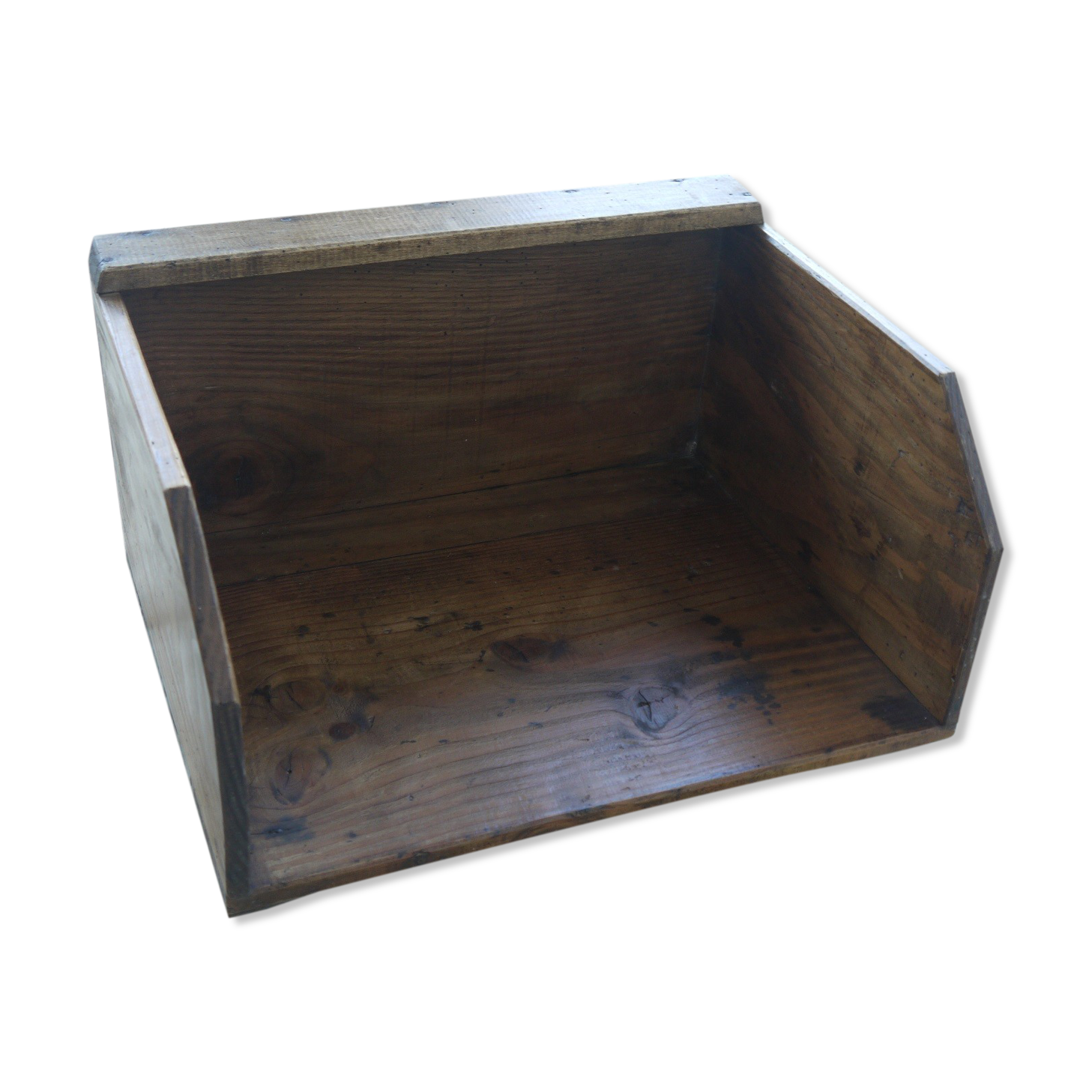 Old wooden lavender case