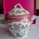 Minton porcelain covered baluster sugar bowl, 19th century