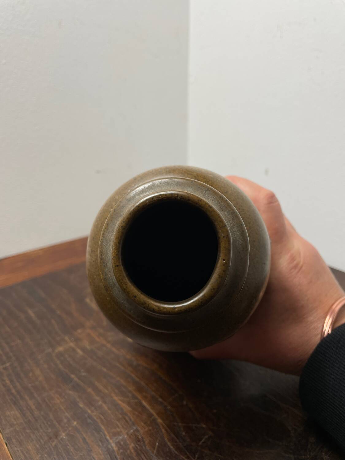 East German ceramic vase