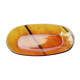 Ravier verre ambré
