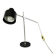 Mid-Century Adjustable Chrome and Bakelite Desk Lamp, Czechoslovakia, 1950s