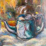 Oil on canvas Still Life 1990