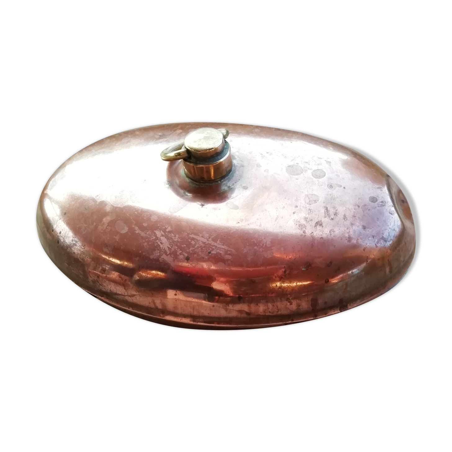 Copper hot water bottle