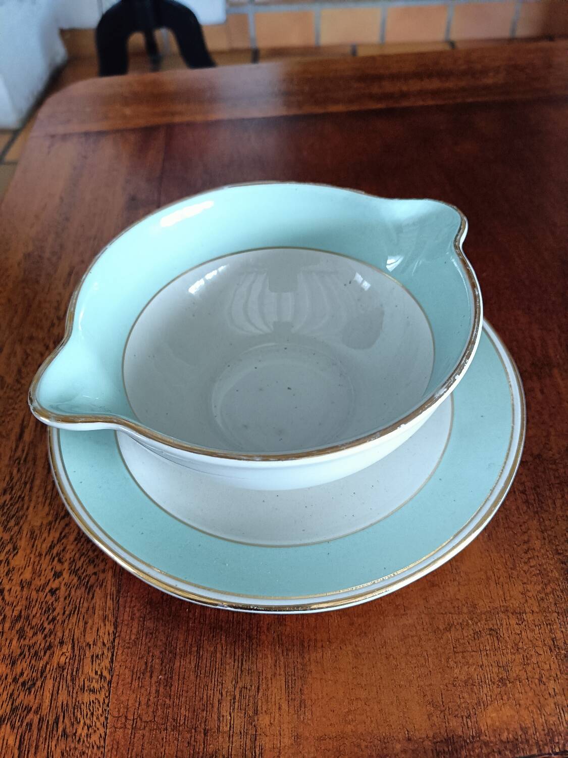 Vintage Lunéville Sauceboat