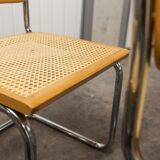 Lot of 4 chairs B32 by Marcel Breuer