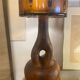 Vintage Accolay copper ceramic lamp