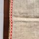 Nappe brodée tissu ancien 131 x 156 cm
