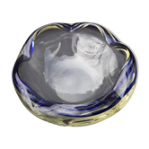 Glass pate trinket bowl